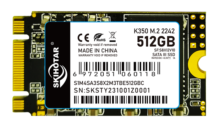 K350  M.2 SATA 2242