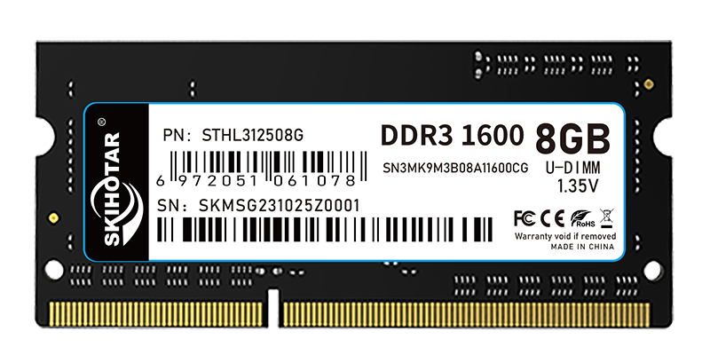 Tianhe series DDR3 notebook memory